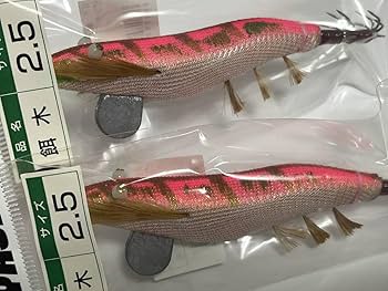 Amazon.co.jp: F ハヤシ エギ 餌木 2.5号 同色2個セット 林釣漁具